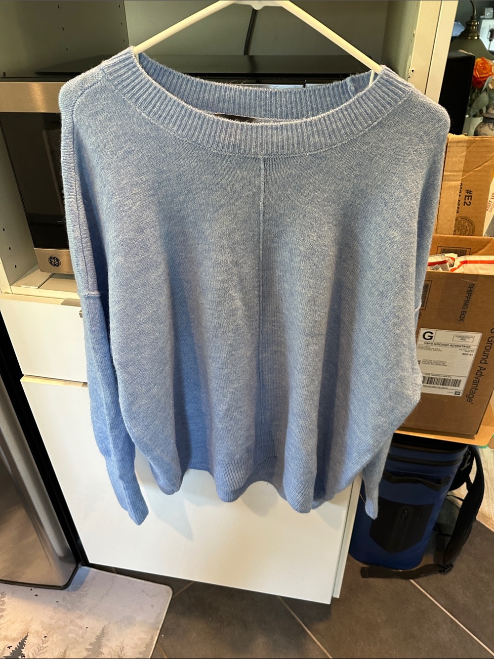 Vince camuto new Light Blue Women's Cozy Crewneck Sweater